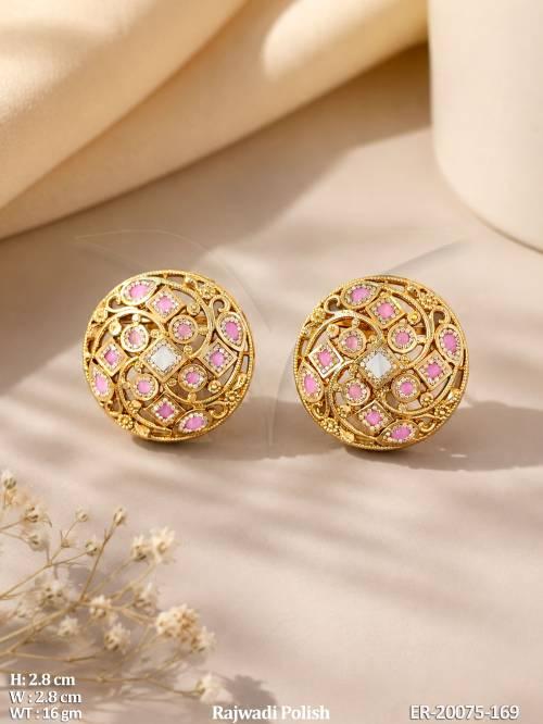 Royal Rajwadi Stud Earrings