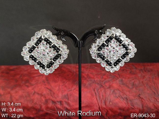 Antique Full Stones Designer Fancy Style Party wear Beautiful Earring / Studs / Tops