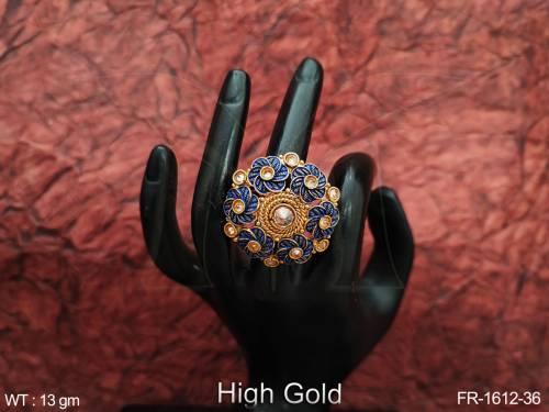 antique-jewelry-high-gold-polish-fancy-party-wear-antique-finger-ring-