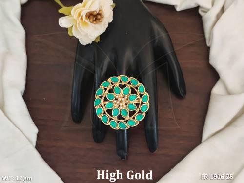 flower-design-high-gold-polish-party-wear-antique-finger-ring