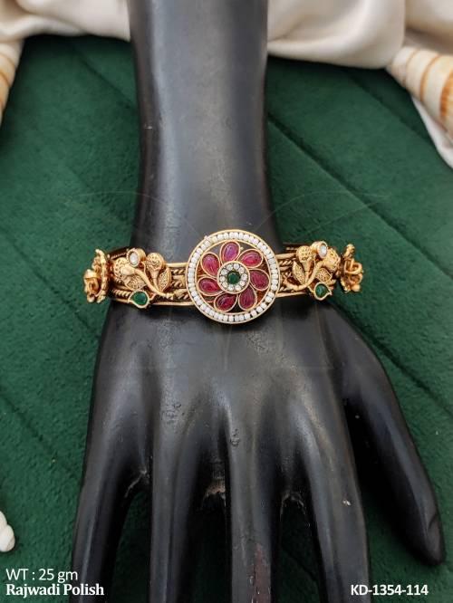 antique-jewellery-rajwadi-polish-party-wear-kada-
