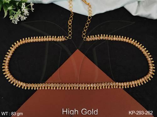 Antique Jewelry High Gold Polish Weadding / Party wear  Fancy Design Antique Kamarpatta (Hip Belt)