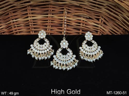 beautiful-antique-jewellery-design-party-wear-maang-tikka-earrings-