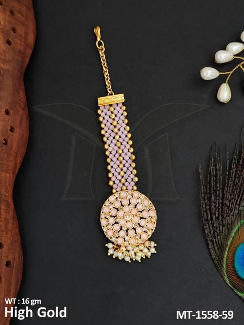 -antique-jewellery-high-gold-polish-party-wear-maang-tikka-