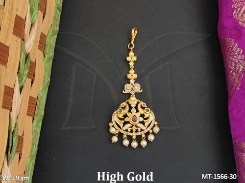 MT-1566-30-RUBY GREEN PEARL