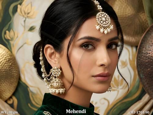 traditional-kundan-pearl-maang-tikka-and-jhumka-bridal-set