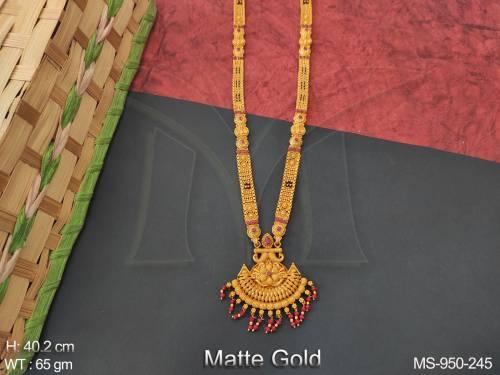 beautiful-long-mangalsutra-matte-gold-polish-