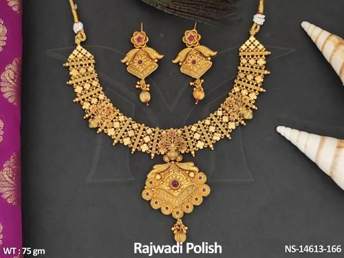 antique-jewellery-designer-rajwadi-polish-party-wear-necklace-set-