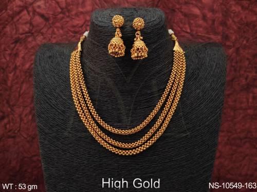 high-gold-polish-antique-jewellery-3-layer-fancy-designer-beautiful-antique-necklace-set-