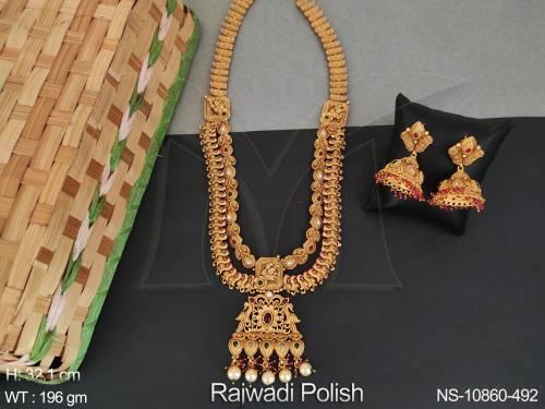 designer-beautiful-fancy-style-antique-jewellery-rajwadi-polish-necklace-set-