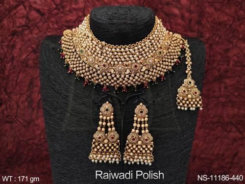 fancy-design-party-wear-rajwadi-polish-beautiful-heavy-antique-jewellery-choker-necklace-set