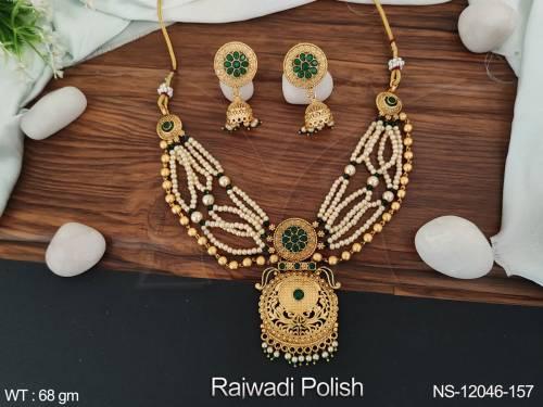 antique-rajwadi-polsih-fancy-design-party-wear-antique-jewelery-designer-long-necklace-set-