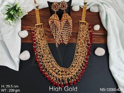 fancy-desinger-high-gold-polish-party-wear-antique-jewellery-antique-long-necklace-set-