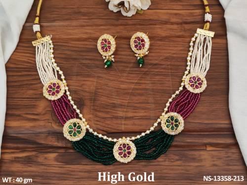 North Style Antique Jewelry Accessories Flower Design Short Necklace Set