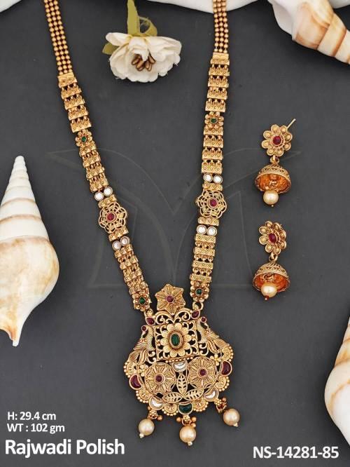 rajwadi-polish-fancy-style-antique-necklace-set