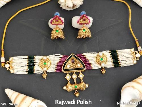 antique-jewellery-full-stone-rajwadi-polish-party-wear-necklace-set-
