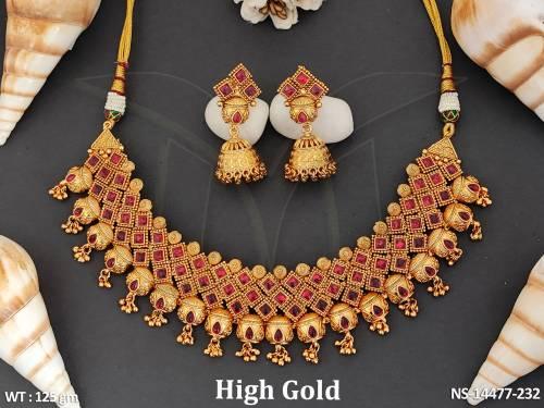 antique-jewellery-full-stone-high-gold-polish-fancy-style-necklace-set-