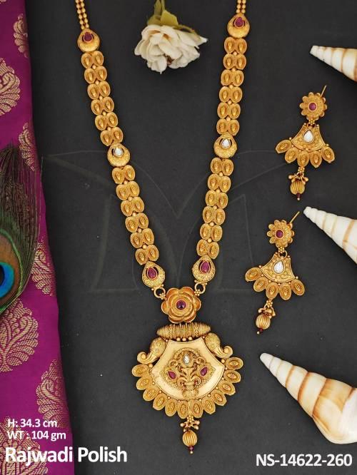 antique-jewellery-design-rajwadi-polish-party-wear-long-necklace-set-