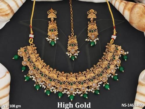 antique-jewellery-fancy-design-high-gold-polish-designer-antique-necklace-set