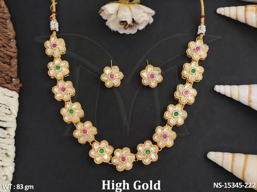 antique-jewellery-beautiful-designer-high-gold-polish-party-wear-necklace-set-
