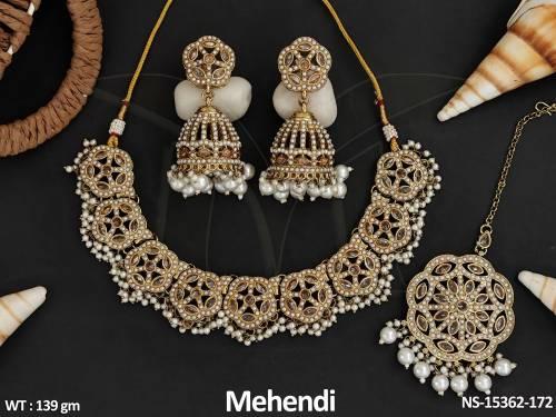beautiful-antique-designer-mehendi-polish-party-wear-necklace-set-