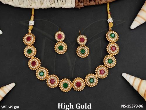 antique-jewellery-designer-high-gold-polish-party-wear-necklace-set-