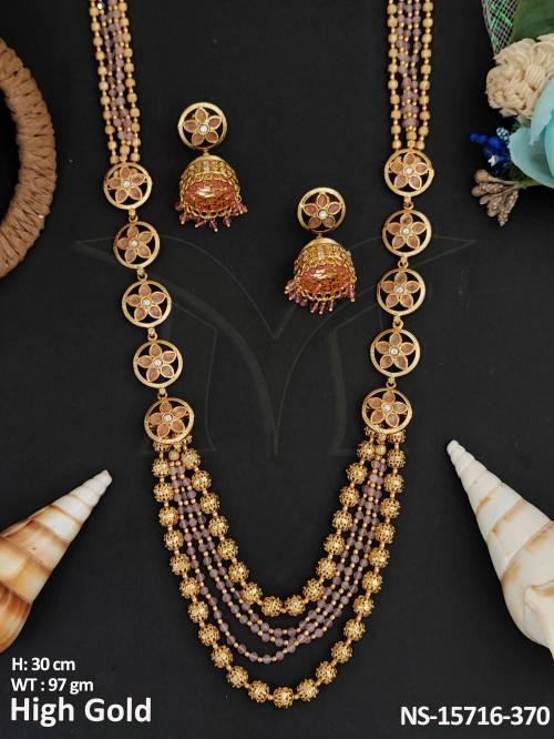 antique-jewellery-high-gold-polish-party-wear-necklace-set-