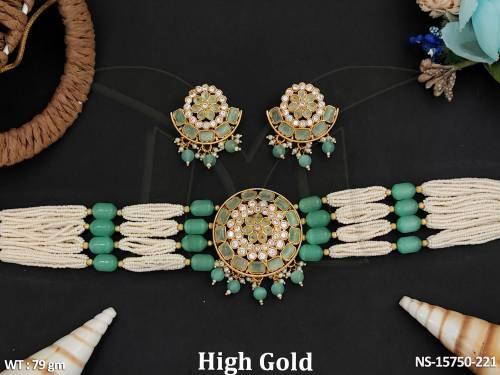 designer-antique-jewelleryhigh-gold-polish-fancy-style-necklace-set-