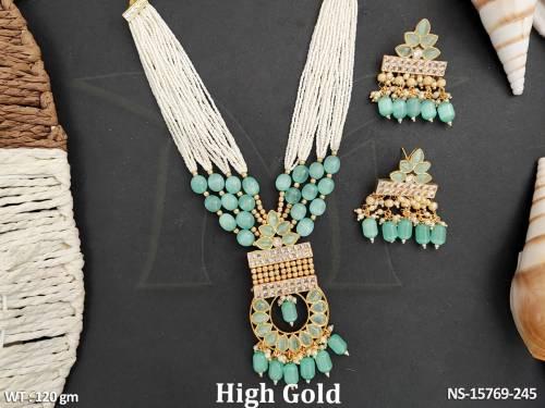 designer-antique-jewellery-high-gold-polish-fancy-style-necklace-set-