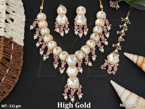 exquisite-antique-necklace-set-high-gold-polish-royal-bridal-antique-jewelry