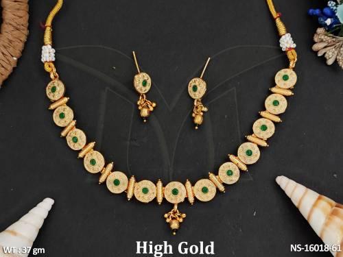 antique-jewellery-beautiful-design-high-gold-polish-pear-wear-necklace-set-