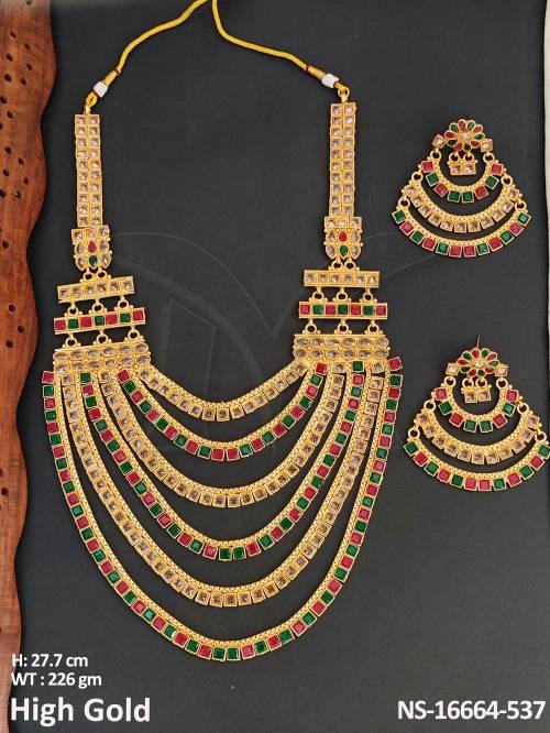 antique-jewellery-high-gold-polish-designer-full-stone-party-wear-necklace-set-