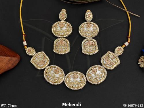 designer-full-stone-mehendi-polish-fancy-style-necklace-set-