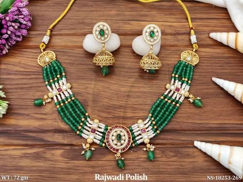 antique-designer-rajwadi-polish-short-necklace-set-
