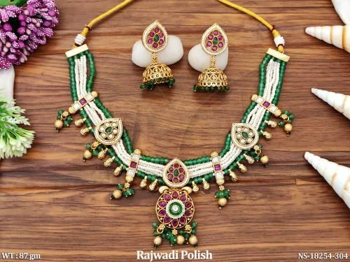 antique-rajwadi-polish-fancy-style-necklace-set-