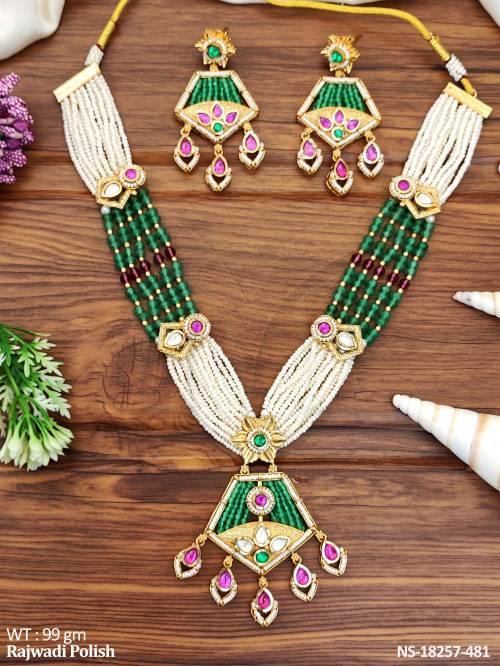 beautiful-designer-rajwadi-polish-short-necklace-set-