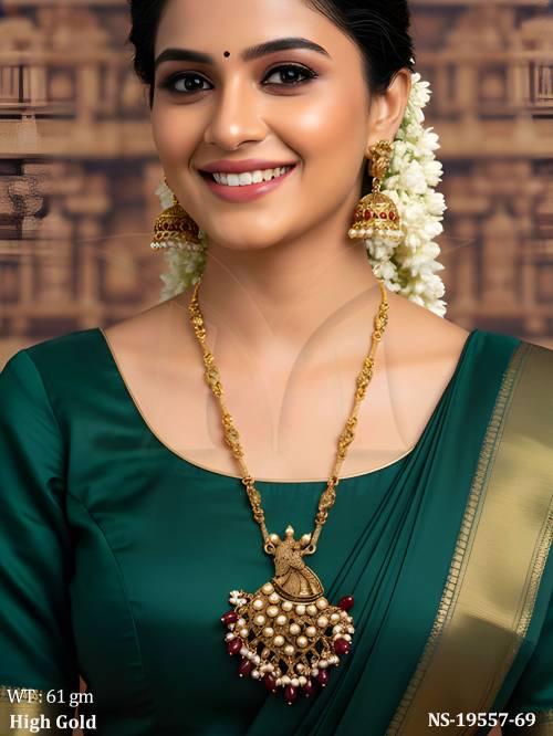 antique-peacock-design-necklace-set-with-jhumka