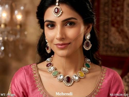 fancy-mehendi-party-wear-statement-necklace-set