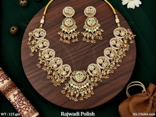 rajwadi-antique-choker-necklace-set-for-women