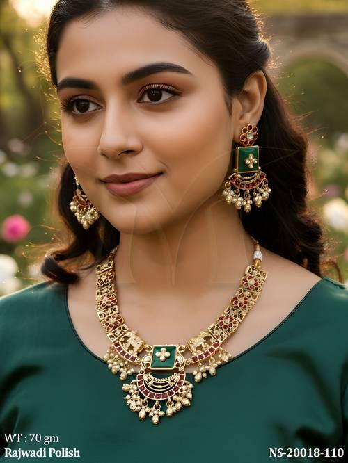 Rajwadi Elegance Necklace Set