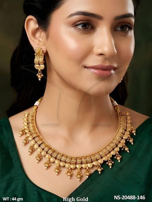 Temple Style Antique Necklace Set