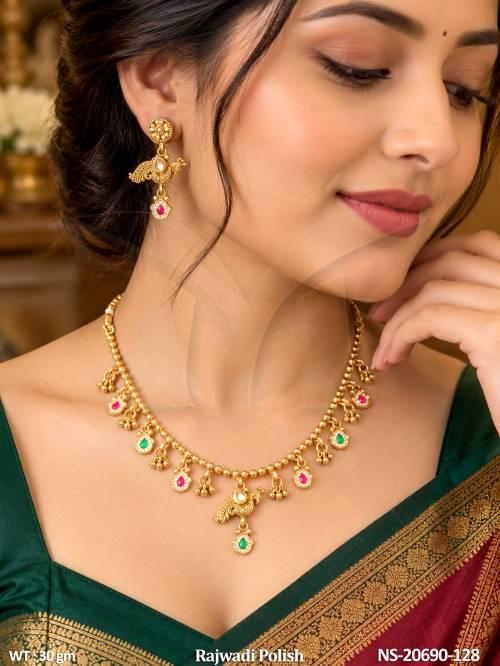 traditional-antique-peacock-necklace-with-earrings