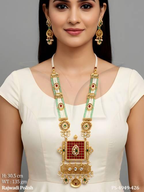 rajwadi-polish-antique-long-necklace-set-with-full-stones