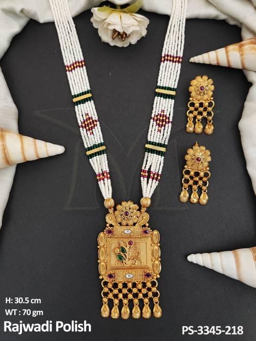 antique-jewellery-rajwadi-polish-party-wear-antique-pendant-set