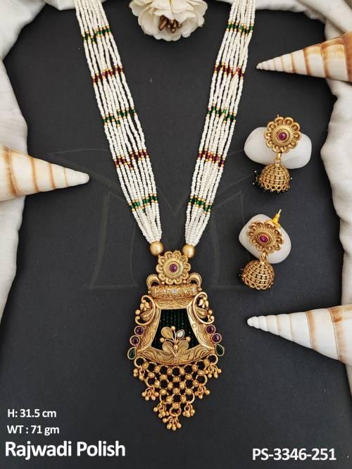 antique-party-wear-jewelry-accessories-rajwadi-polish-antique-pendant-set