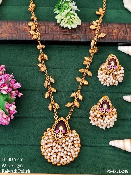 antique-rajwadi-polish-designer-fancy-style-pendant-set-