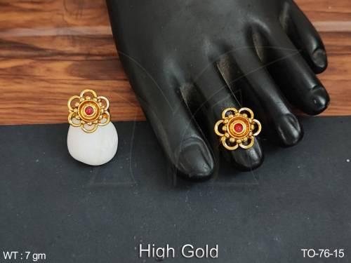 antique-jewelry-high-gold-polish-designer-party-wear-beautiful-fancy-style-antique-toe-ring