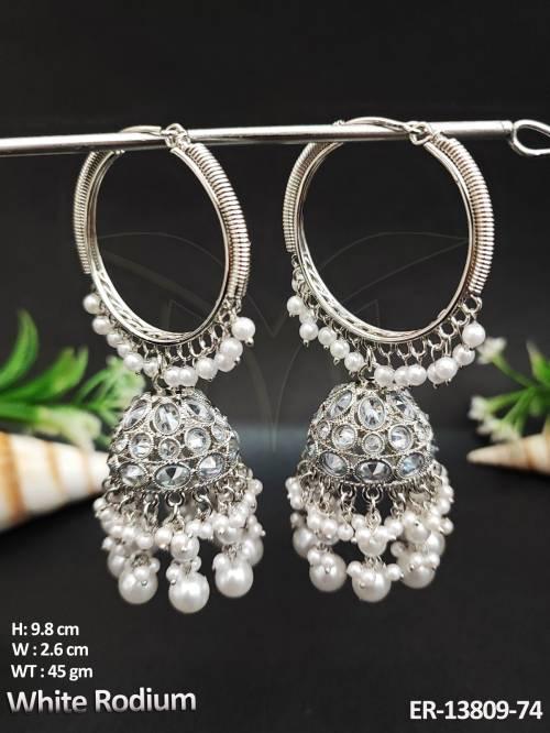 antique-jewellery-full-stone-white-rodium-polish-party-wear-earrings-