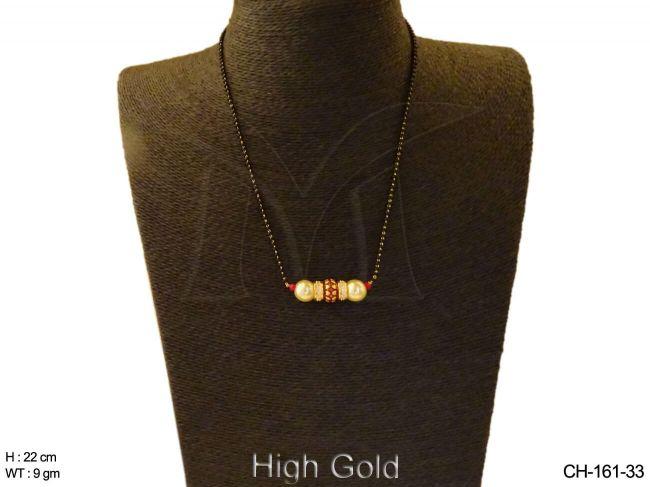 Dual Ended Mangalsutra Antique Chain — CH-161-33