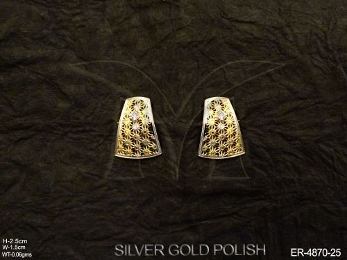 ER-4870-25-GOLD SILVER